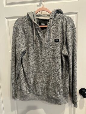 Vans 1/4 Zip Hoodie Sweatshirt